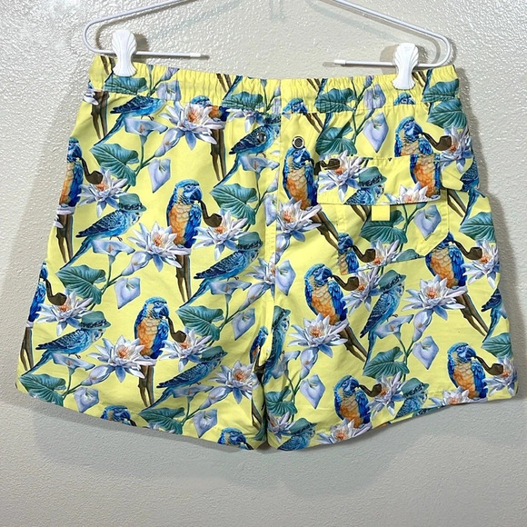 NICK GRAHAM Men's Modern Fit Quick Dry 6'' Swim Trunks size Medium - Picture 5 of 6